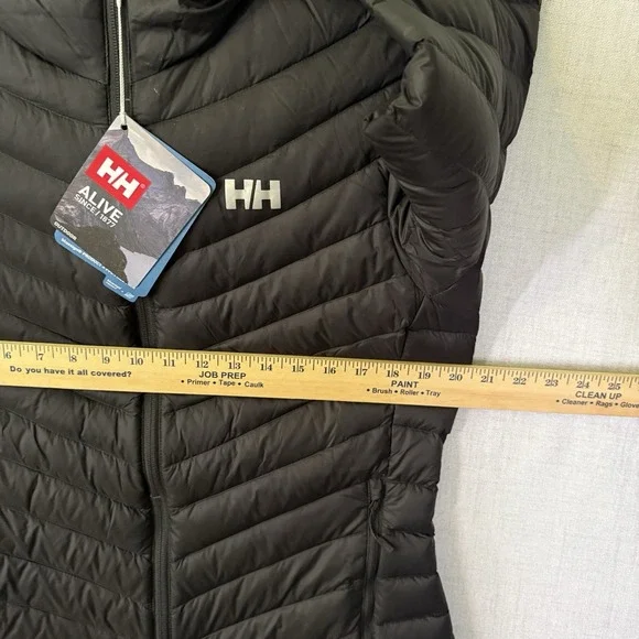 Helly Hansen Verglas Down Jacket Women's L Hooded Hybrid 700-Fill - Picture 8 of 16